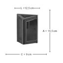 Ver imagem 3 de Kit 4 Luminárias Arandelas Triangulares para Parede Preto Termoplástico Smart Dital