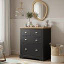 Ver imagem 1 de Cômoda Infantil 4 Gavetas Retrô Toledo