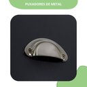 Ver imagem 5 de Cômoda Infantil 4 Gavetas Retrô Toledo Cinza