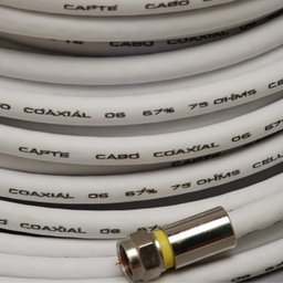 Cabo Coaxial Capte Antena Digital - 5 metros - 4