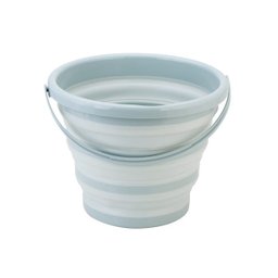 Balde de Silicone Retrátil Dobrável 10 litros - 1