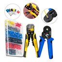 Ver imagem 1 de Kit Alicate Crimpar Descascador 1200 Terminais Ilhós Tubular