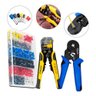 Kit Alicate Crimpar Descascador 1200 Terminais Ilhós Tubular - 1