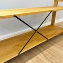 Ver imagem 3 de Rack TV com Estante Slim Linea 55" 141,5cm Madeira Maciça Artfactory Design