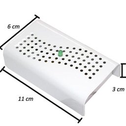 Anti Mofo Eletrônico R14 220V Kit 3 unid. Branco Anti-Ácaro e Fungos Desumidificador Capte - 4