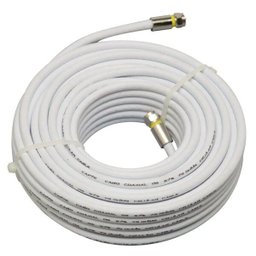 Cabo Coaxial Capte, 67% de malha de blindagem com 25 metros - 1
