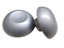 Ver imagem 3 de Puxador Redondo 115 MM Um Furo Para Porta Vidro Cinza