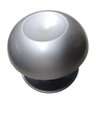 Ver imagem 2 de Puxador Redondo 115 MM Um Furo Para Porta Vidro Cinza