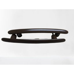 Puxador 300 MM ENTRE FUROS Para Porta Vidro Marrom - 3