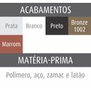 Ver imagem 6 de KIT Haste 40 cm Para Janela V/V Vidro Temperado Cinza