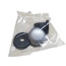 KIT Haste 35 cm Para Janela V/V Vidro Temperado Cinza - 5