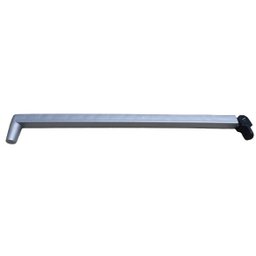 KIT Haste 35 cm Para Janela V/V Vidro Temperado Cinza - 4
