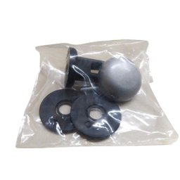 KIT Haste 30 cm Para Janela V/A Vidro Temperado Cinza - 5