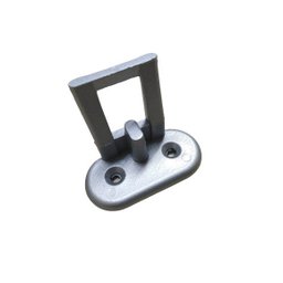 KIT Haste 30 cm Para Janela V/A Vidro Temperado Cinza - 2