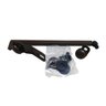 KIT Haste 35 cm Para Janela V/V Vidro Temperado Marrom - 1