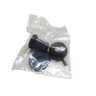 KIT Haste 35 cm Para Janela V/V Vidro Temperado Marrom - 5