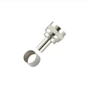CONECTOR RG 6 F COM ANEL 100 pçs