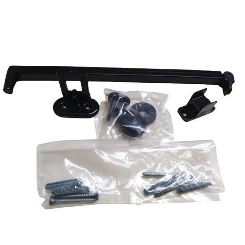 KIT Haste 30 cm Para Janela V/A Vidro Temperado PT