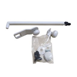 KIT Haste 30 cm Para Janela V/V Vidro Temperado BR - 1