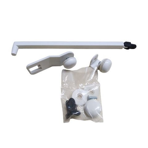 KIT Haste 30 cm Para Janela V/V Vidro Temperado BR