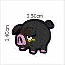 Ver imagem 1 de Tapete Capacho Porco no Formato 0,60x0,40 Cm.