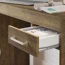 Ver imagem 3 de Mesa Escrivaninha 1 Gaveta 91 Cm Pinho Arly