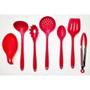 Ver imagem 1 de Kit 7 Peças Silicone Inteiriço Vermelho.