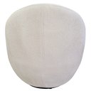 Ver imagem 7 de Poltrona Orgânica Kaira Base Giratória Bouclê Off White - Casaepoltrona