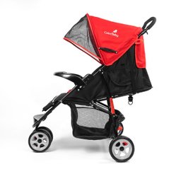 Carrinho de Bebê Passeio 3 Rodas Speed Color Baby Vermelho - 3