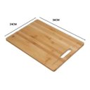 Ver imagem 4 de Jogo Utensílios para Queijo Inox 4 Peças e Tabua 24x34 Cm.