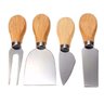 Jogo Utensílios para Queijo Inox 4 Peças e Tabua 24x34 Cm. - 1