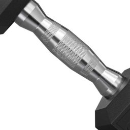 Halter Peso 12,5kg Sextavado Dumpbell Emborrachado Cromado Academia Musculaçao Biceps Triceps Treino - 3