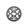 Rosácea Decoração Ferro Fundido Imperial Grade Portão 15Cm - 1