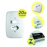 Kit com 2 Conjunto Branco Certificado 1 Interruptor e 1 Tomada de Imbuir 20a Premium - 1