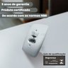 Kit com 2 Conjunto Branco Certificado 1 Interruptor e 1 Tomada de Imbuir 20a Premium - 2