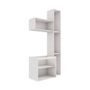 Ver imagem 3 de Conjunto para Banheiro Kappesberg Celeste 5 Peças Branco/nogueira 116,5cm