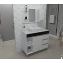 Ver imagem 1 de Gabinete / Armário Banheiro Fit Supreme 97 cm - Preto