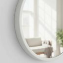 Ver imagem 6 de Espelheira Redondo 50cm Moldura Alumínio Basic