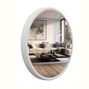 Ver imagem 2 de Espelheira Redondo 50cm Moldura Alumínio Basic