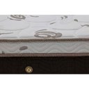 Ver imagem 4 de Cama Box Baú Solteiro: Colchão Molas Ortobom SuperPocket Sleep King + Base CRC Suede Brown(88x188)