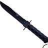 Faca Rambo Kit Sobrevivencia Camping Esportiva Caça - Preta - 3