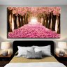 Quadro Decorativo Floral Borda Infinita em Canva 100 x 140cm - FLORAL 6 - 4