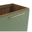 Ver imagem 3 de Balcão de Cozinha Botanic 60cm 01 Porta M629 Kappesberg - Nogueira/verde Oliva