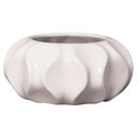 Ver imagem 1 de Vaso de Cerâmica P Rope Off-White 11 cm