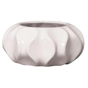 Vaso de Cerâmica P Rope Off-White 11 cm