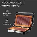 Ver mais imagens de Sanduicheira Grill Wap 2 em 1 Inox 180° Prosdócimo Ws1000 220v