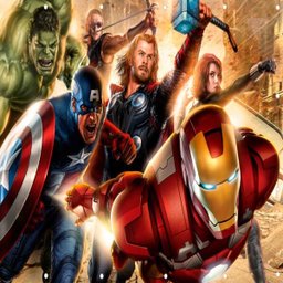 Papel De Parede Adesivo Vingadores Marvel Amarelado - 2