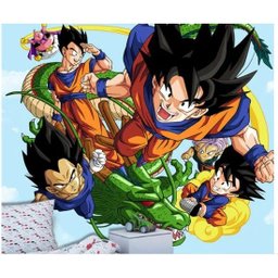 Papel de Parede Adesivo Infantil Dragon Ball 1X1 - 2