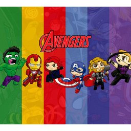 Papel De Parede Adesivo, Infantil Vingadores Baby - 2