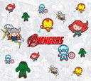 Ver imagem 1 de Papel De Parede Adesivo, Infantil Vingadores Baby HQ